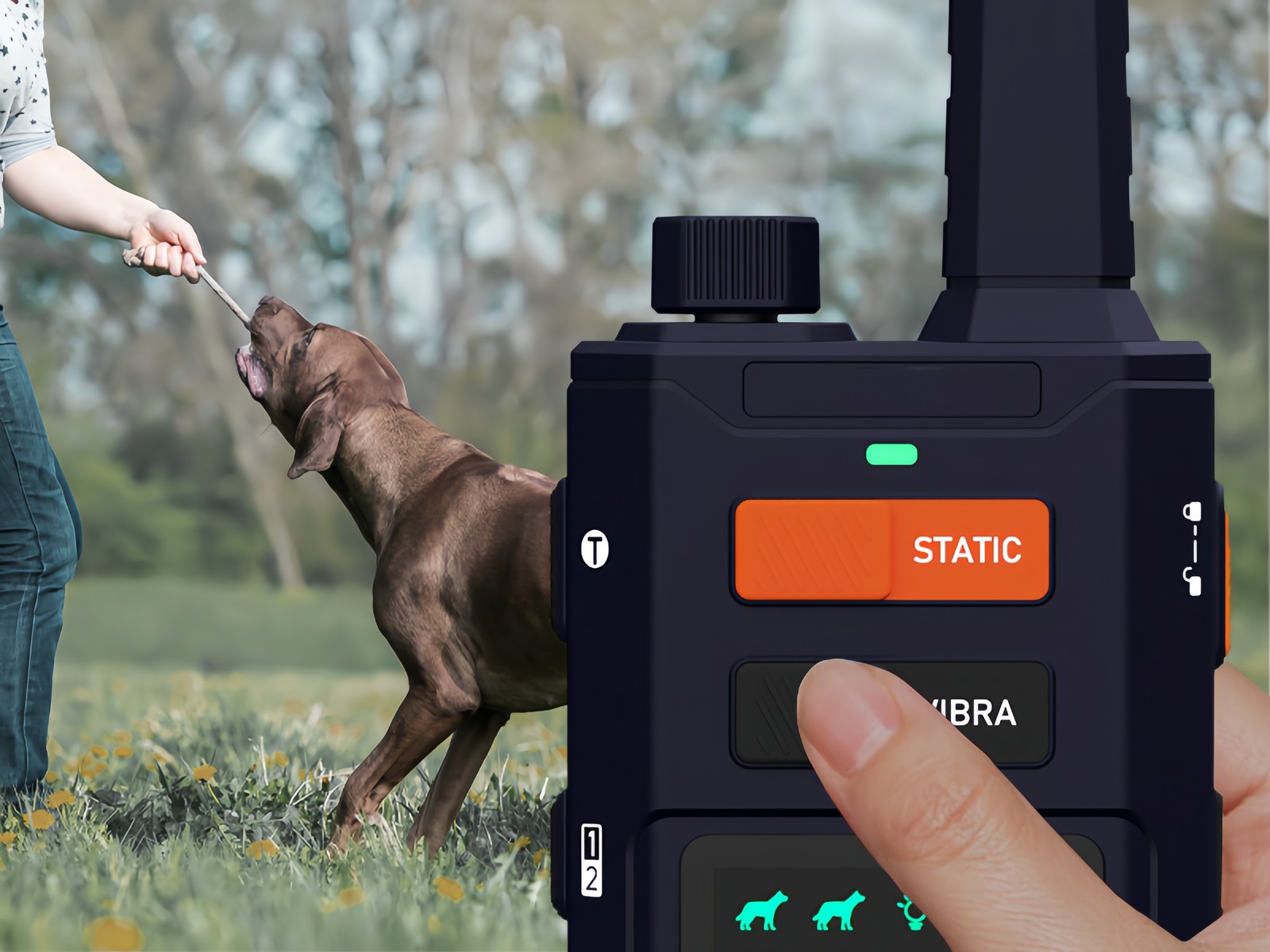 Dog Training Collar with Remote 4200FT Humane Training Modes Electric Dog Collar