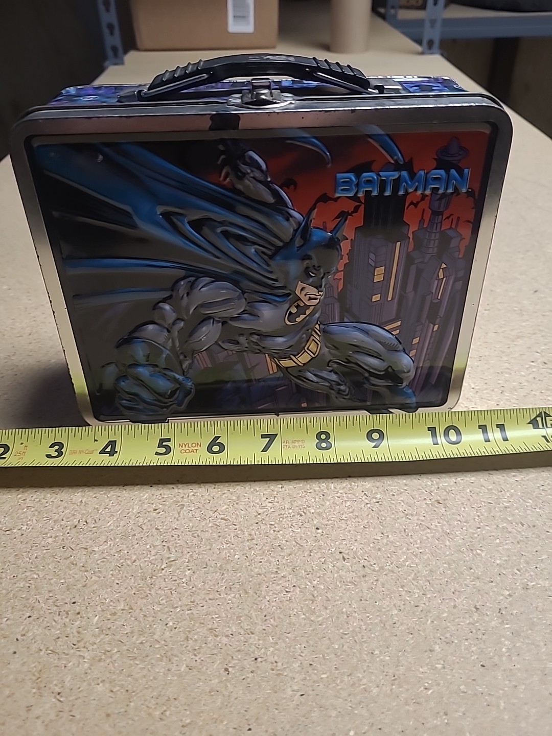 batman tin lunch box vintage