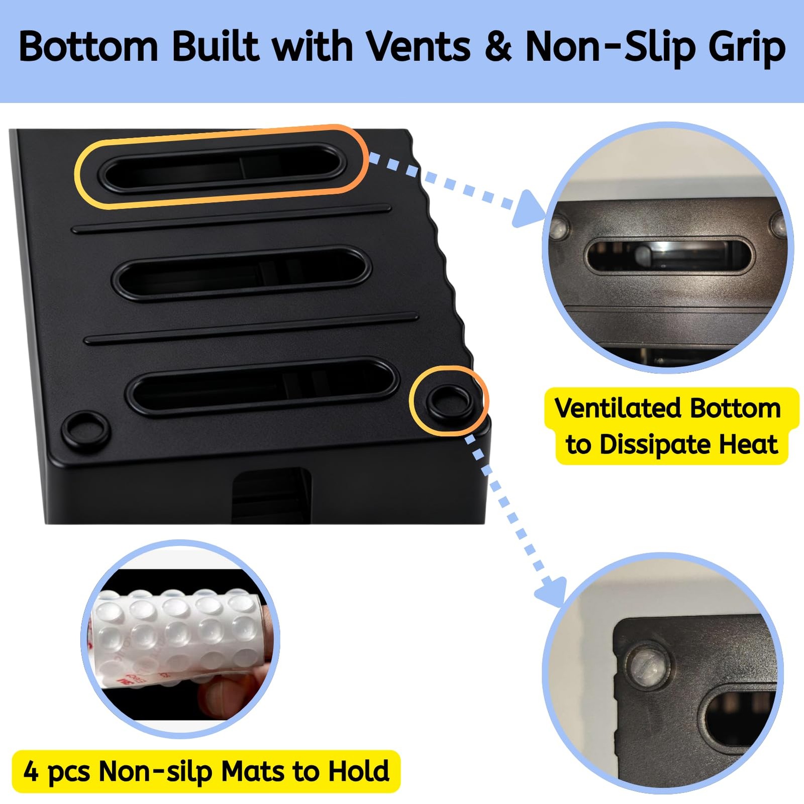 Cable Box - [142Pcs] Management Kit, Medium Cord Hider Medium, Black
