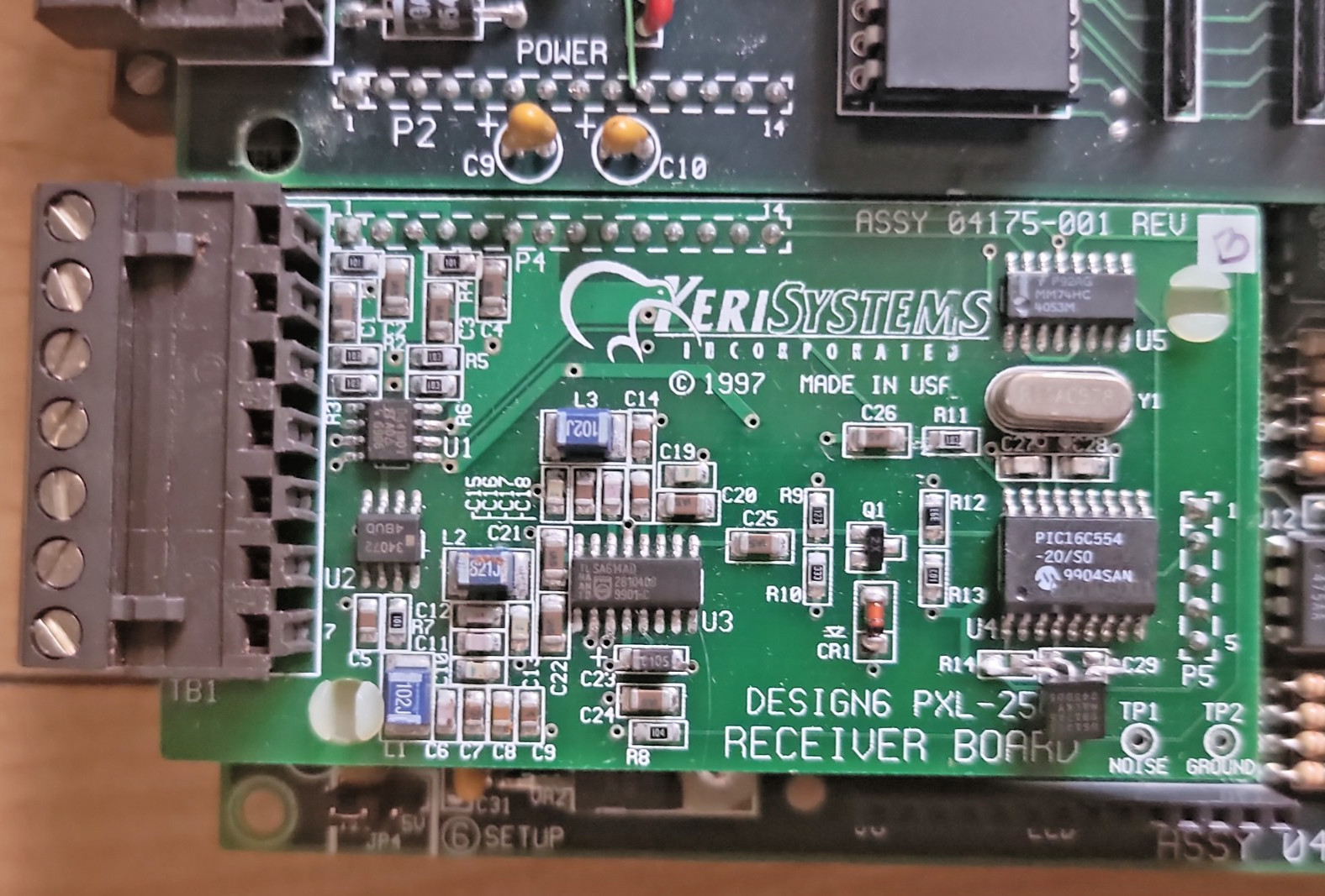 Keri Systems PXL-250 Board Controller Receiver Board for Control Panel - READ