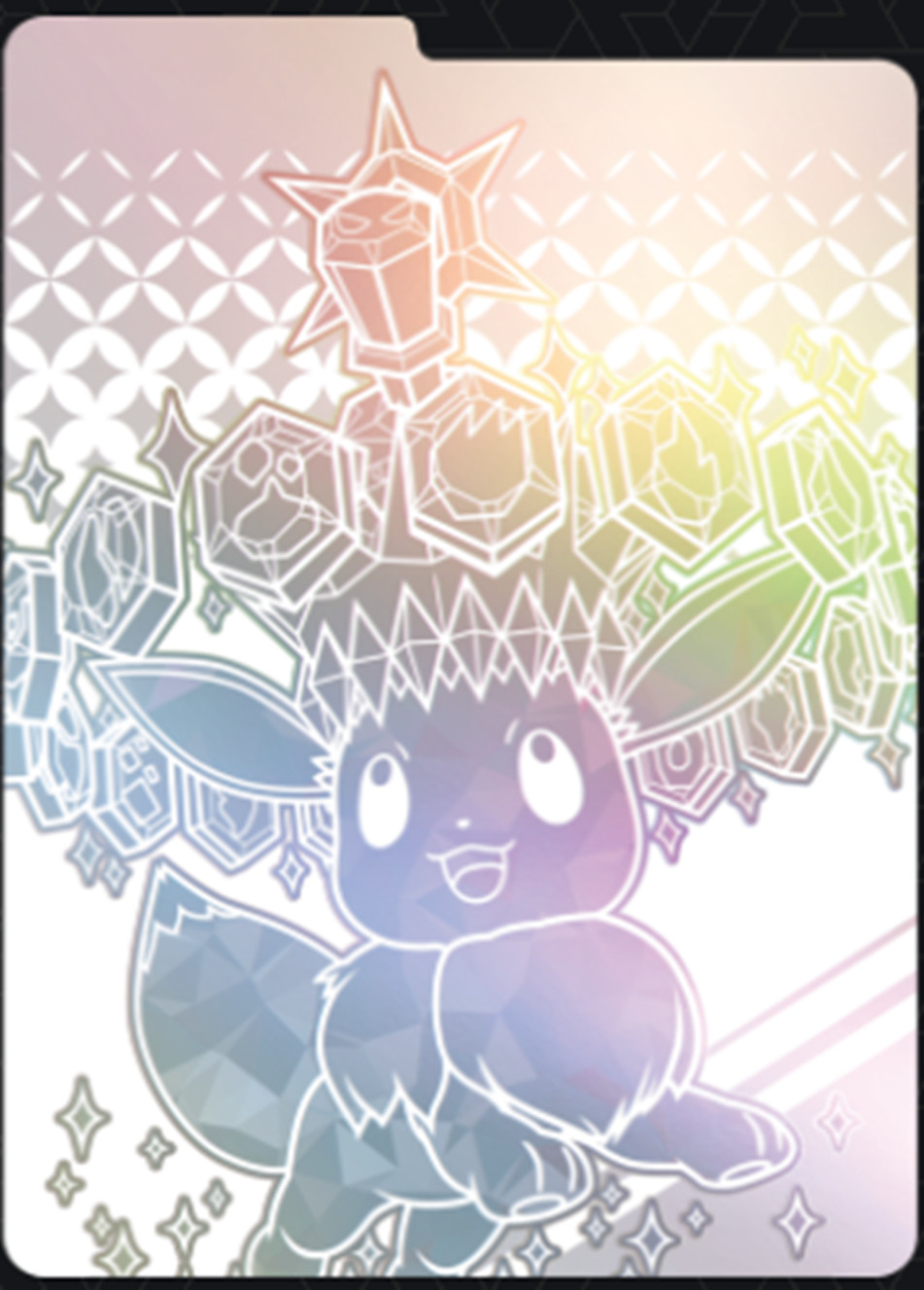 Prismatic Evolutions card dividers (set of 8)
