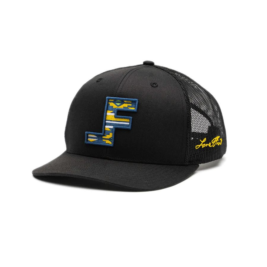 Lane Frost Aztec Yellow Logo Black - Hats Cap - The Show