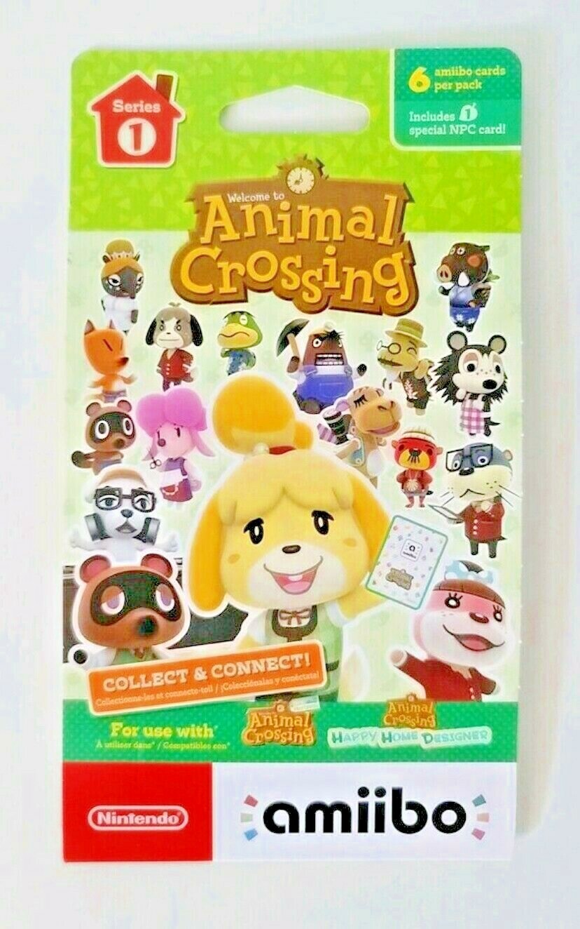 Animal Crossing Amiibo Cards Series 1 *YOU PICK* AUTHENTIC Nintendo (US)