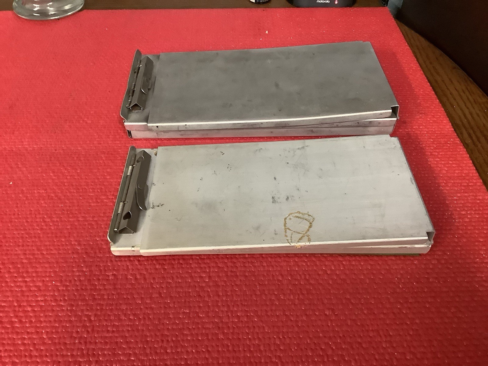 Police Metal Ticket Book