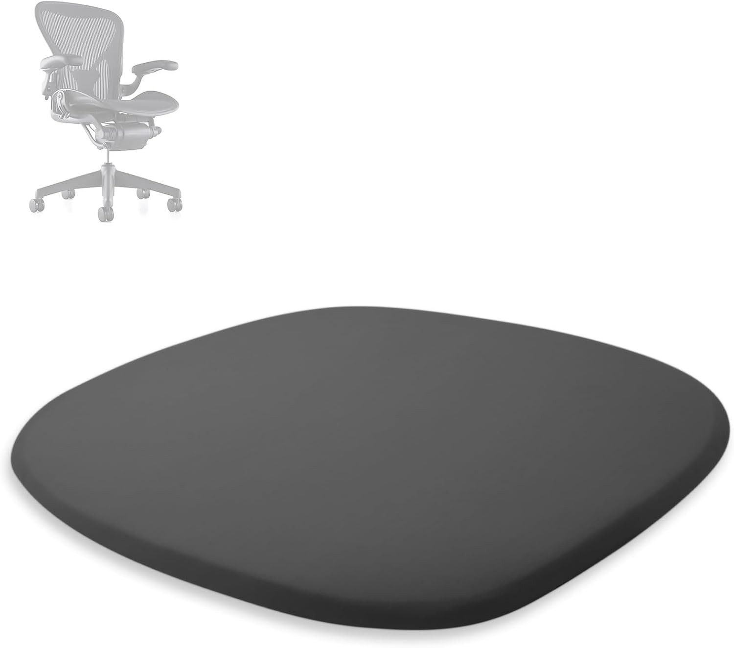 Latex Seat Cushion for Herman Miller Aeron Chair, Natural Latex Ergonomic Office