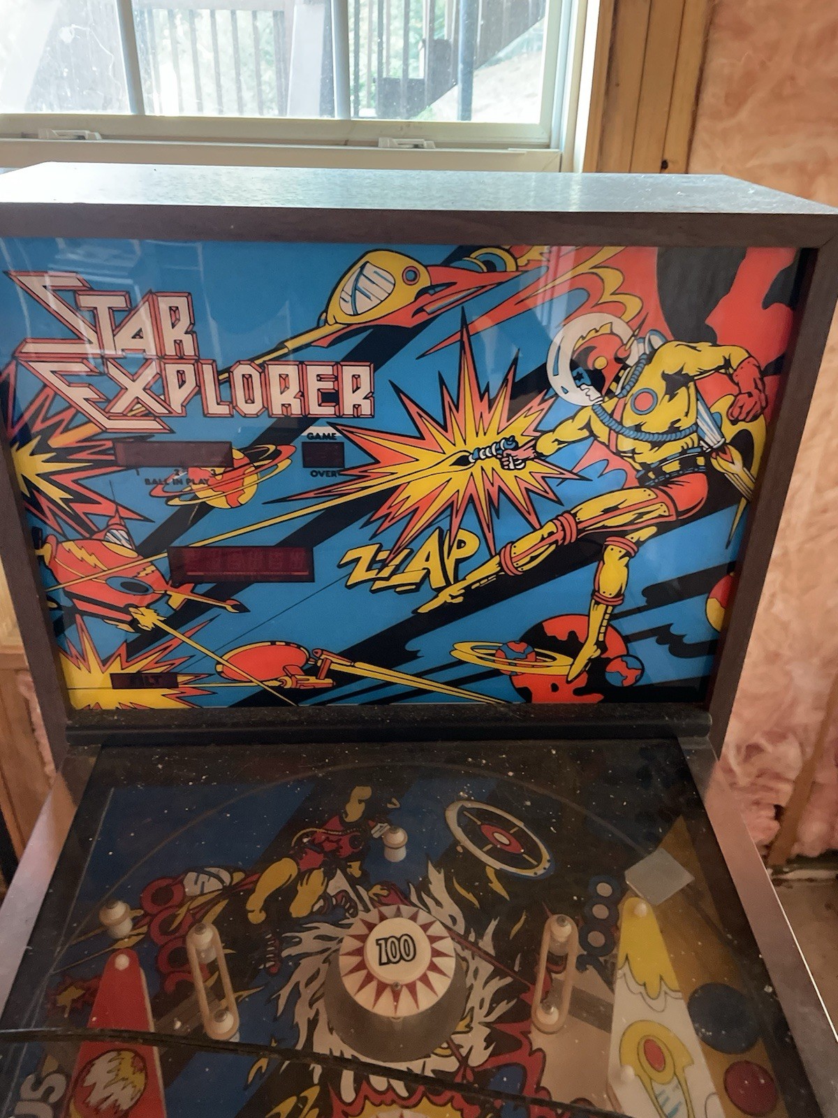 Vintage Star Explorer Pinball Machine