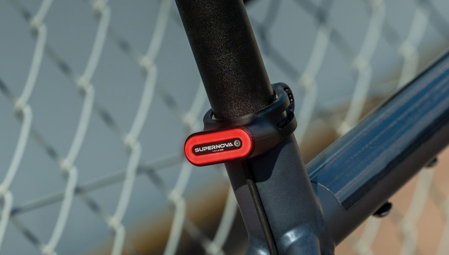 Supernova TL3 Mini 6V Seatpost Tail Light - Waterproof, High-Density LED,