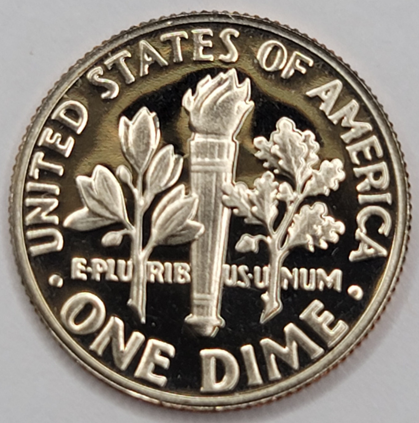 1978 S Gem Proof DCAM Roosevelt Dime - CN-Clad