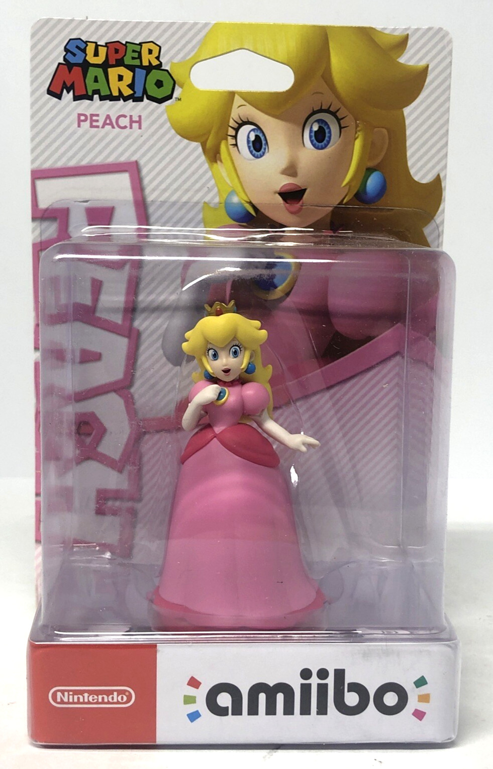 Princess Peach Nintendo Amiibo WiiU 3DS Switch New Factory Sealed Free Shipping