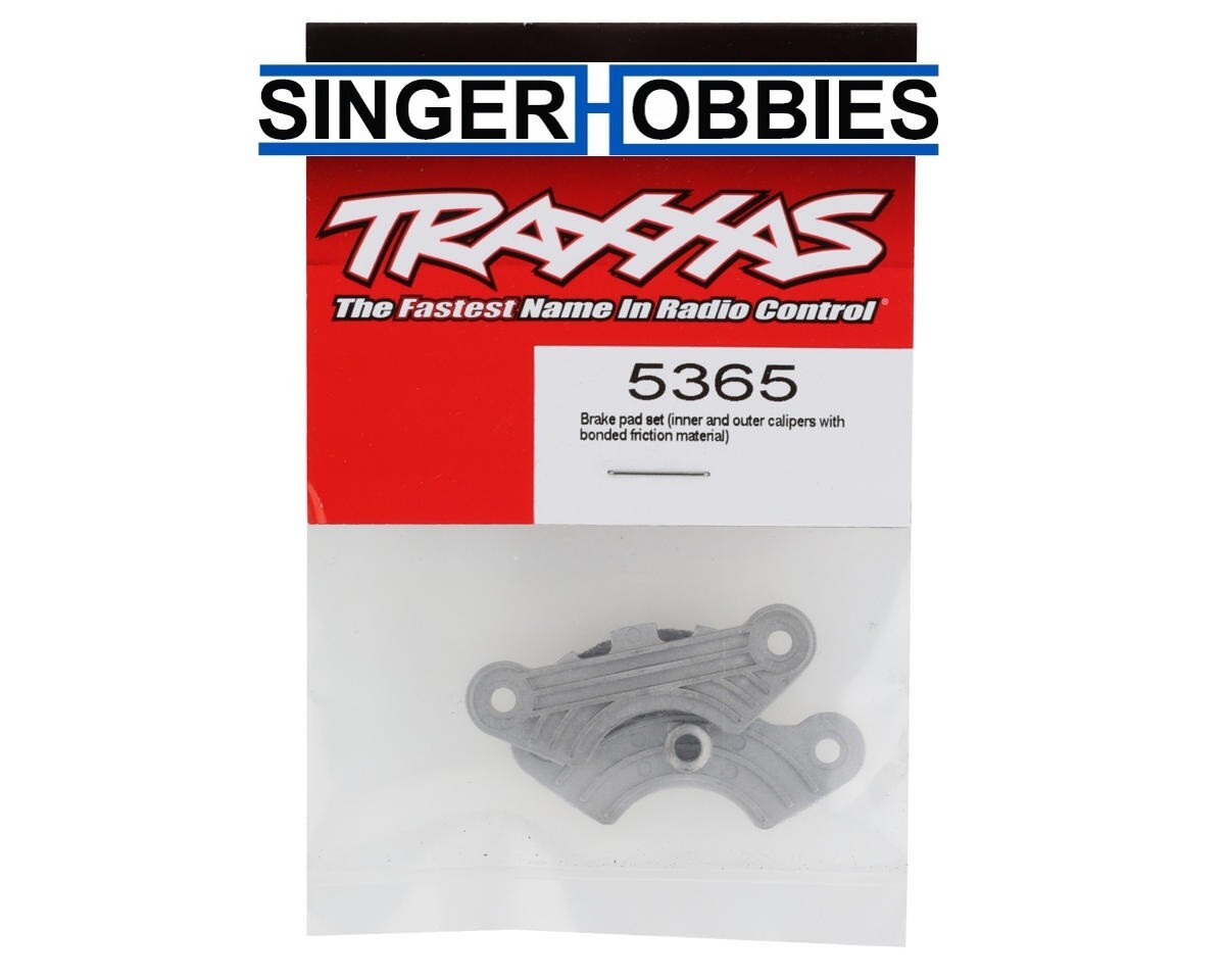 Traxxas 5365 Revo Brake Pad Set Inner / Outer Calipers with Bonded Friction TRA1