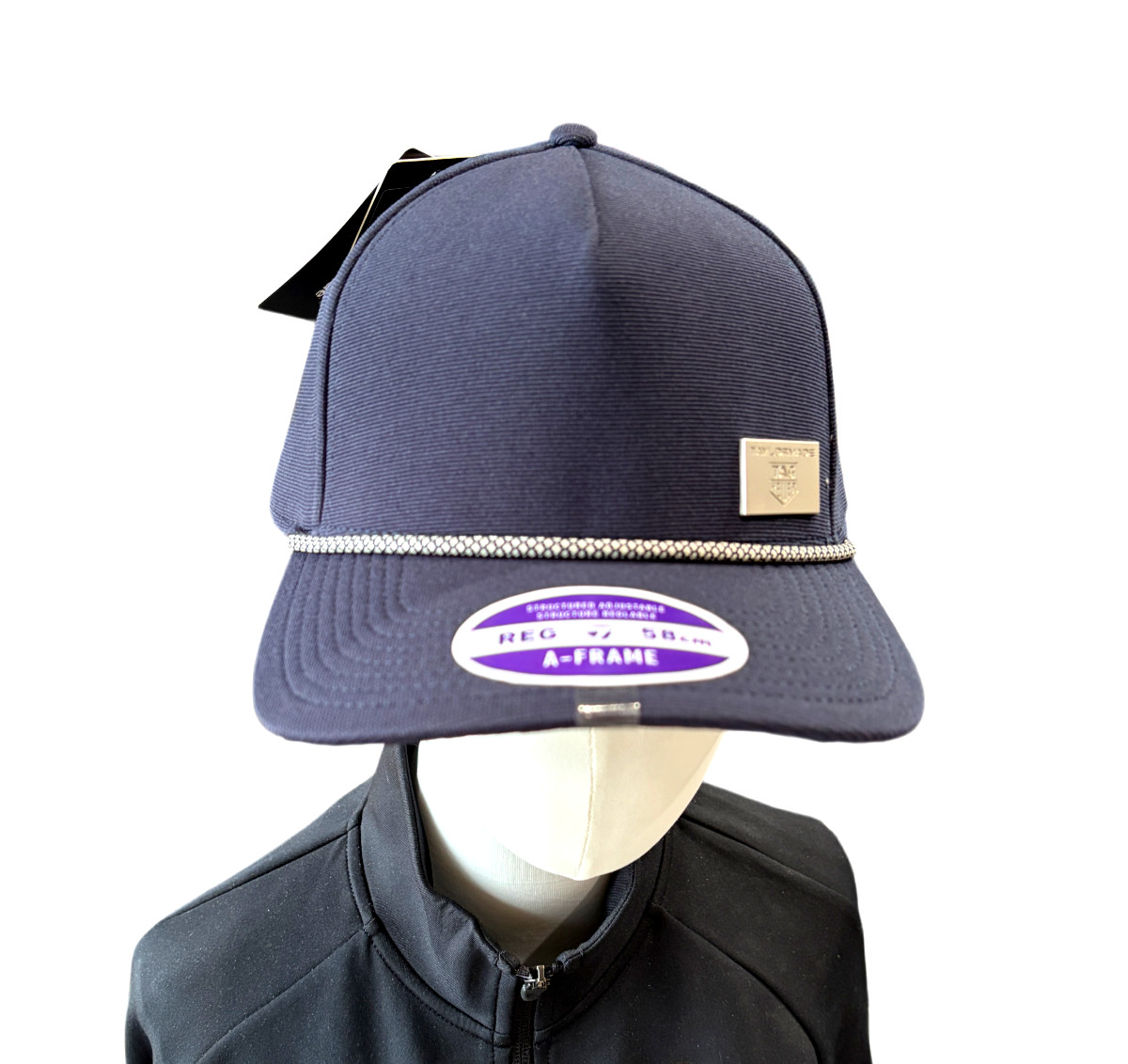 TaylorMade x TAG Heuer A-Frame Rope Hat Golf Sports Training Cap Navy