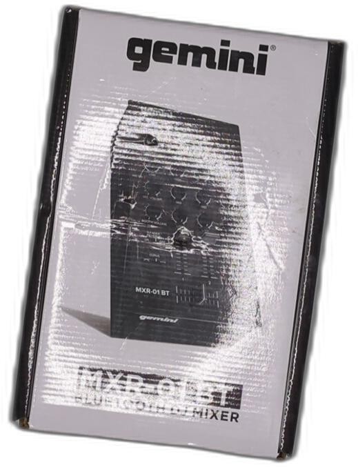Gemini DJ Audio Mixer (MXR-01BT)