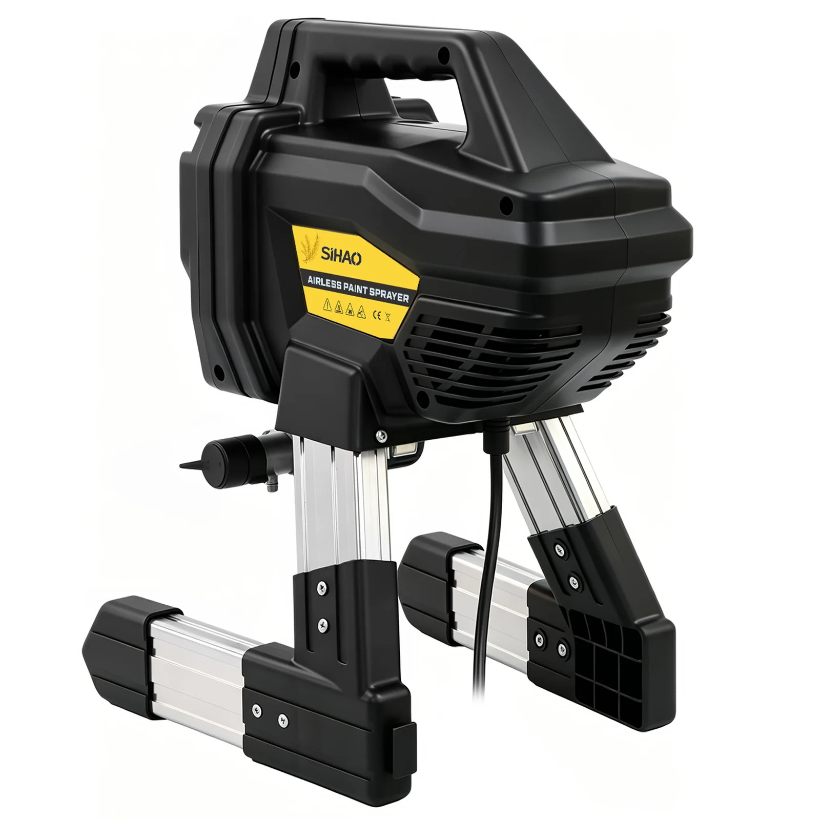 Airless Wall Paint Spraye Electric Sprayer Gun Kit Adjustable Spray Pressure US