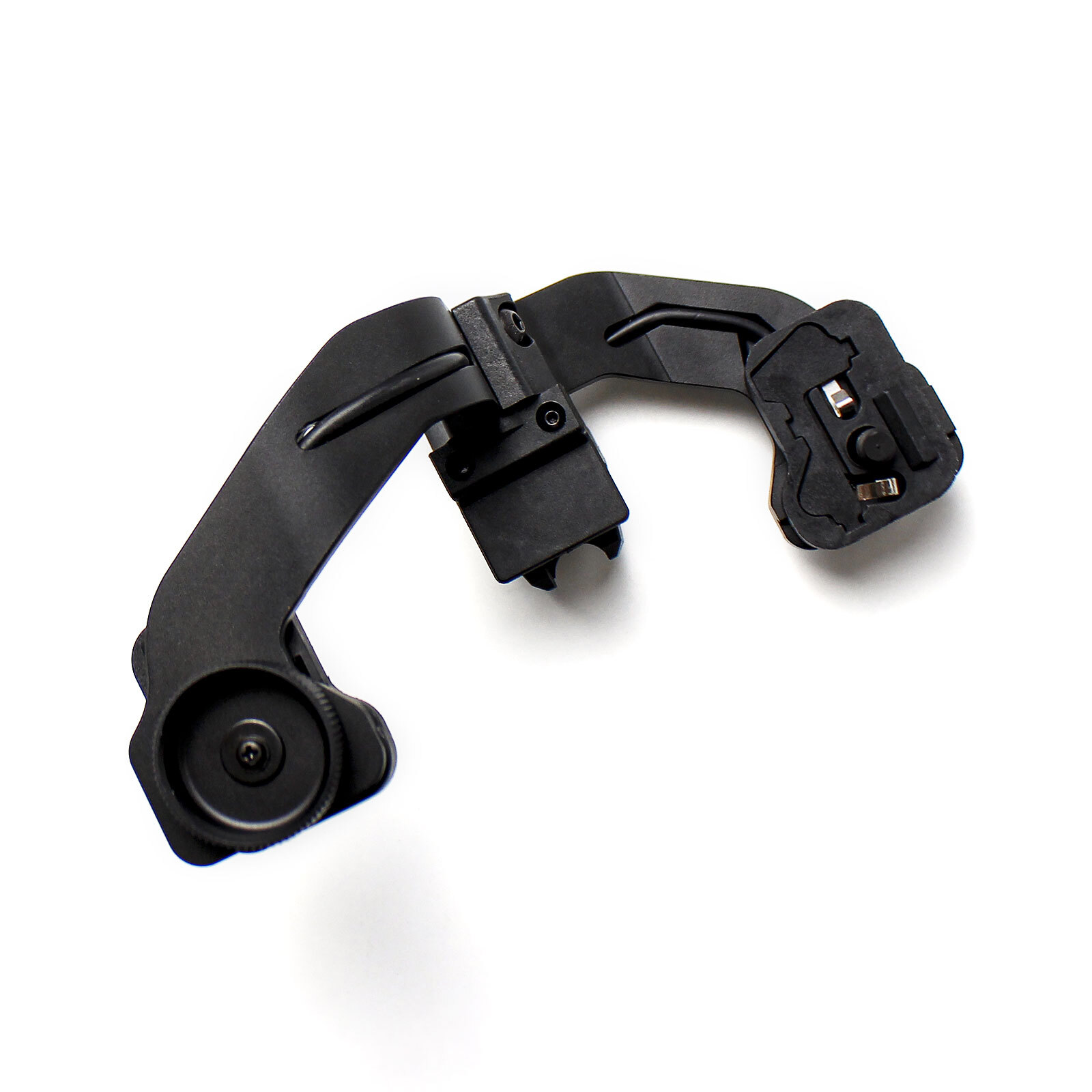NVG Monocular Helmet Mount J arm Bridge + Mini Interface Shoe Adapter For PVS-14