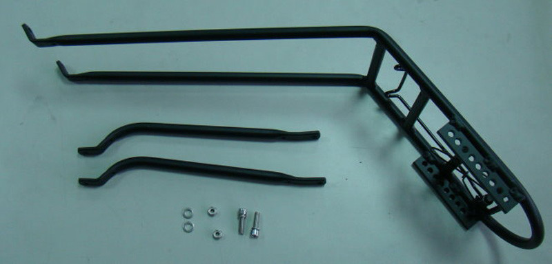 Sun Seeker Recumbent Rear Carrier Bike Rack Rr Sun Skr Ez Tad Aly Blk