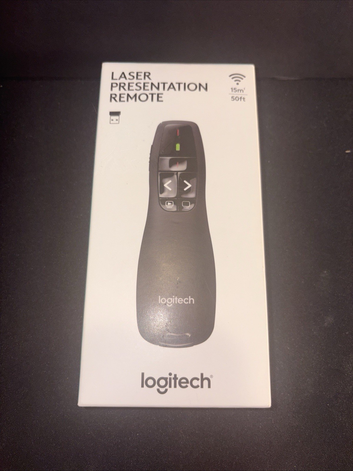 Logitech Laser Presentation Remote - Black Brand New Sealed