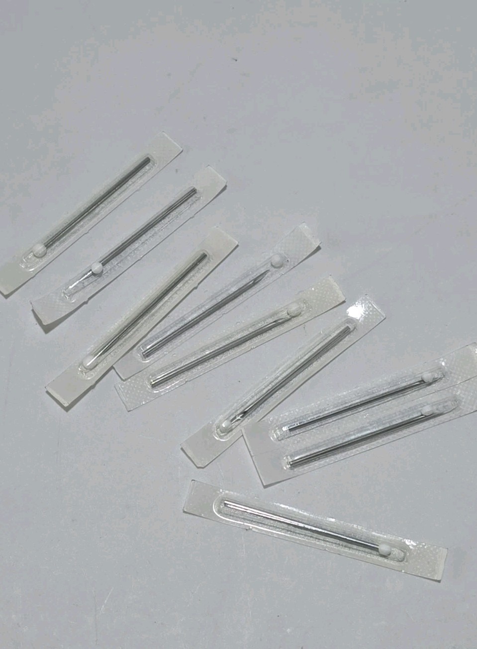 9 quantity  14 gauge body Piercing Needles EO gas sterilized 14g (1.6mm) see Pic