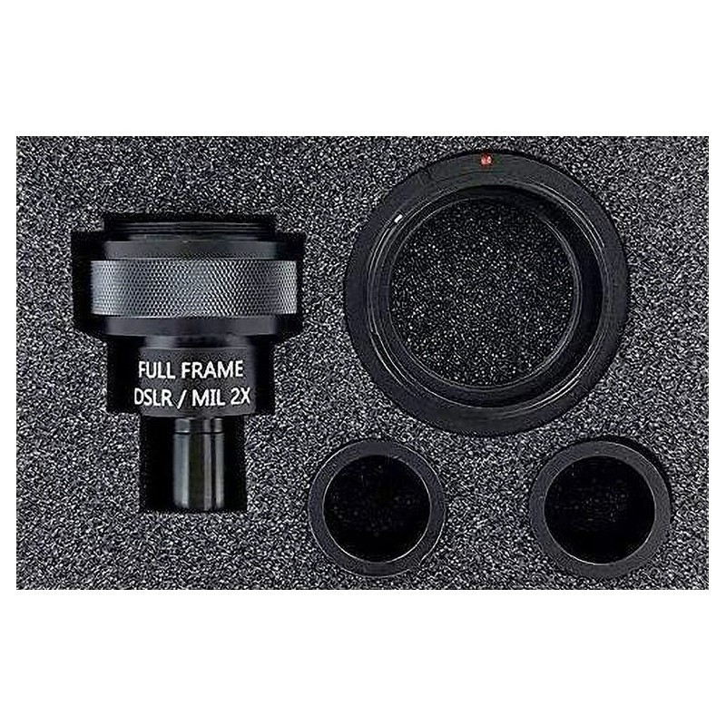 Microscope Camera Adapter 2X for Fuji X Mount - Fits 23mm, 30mm, 30.5mm