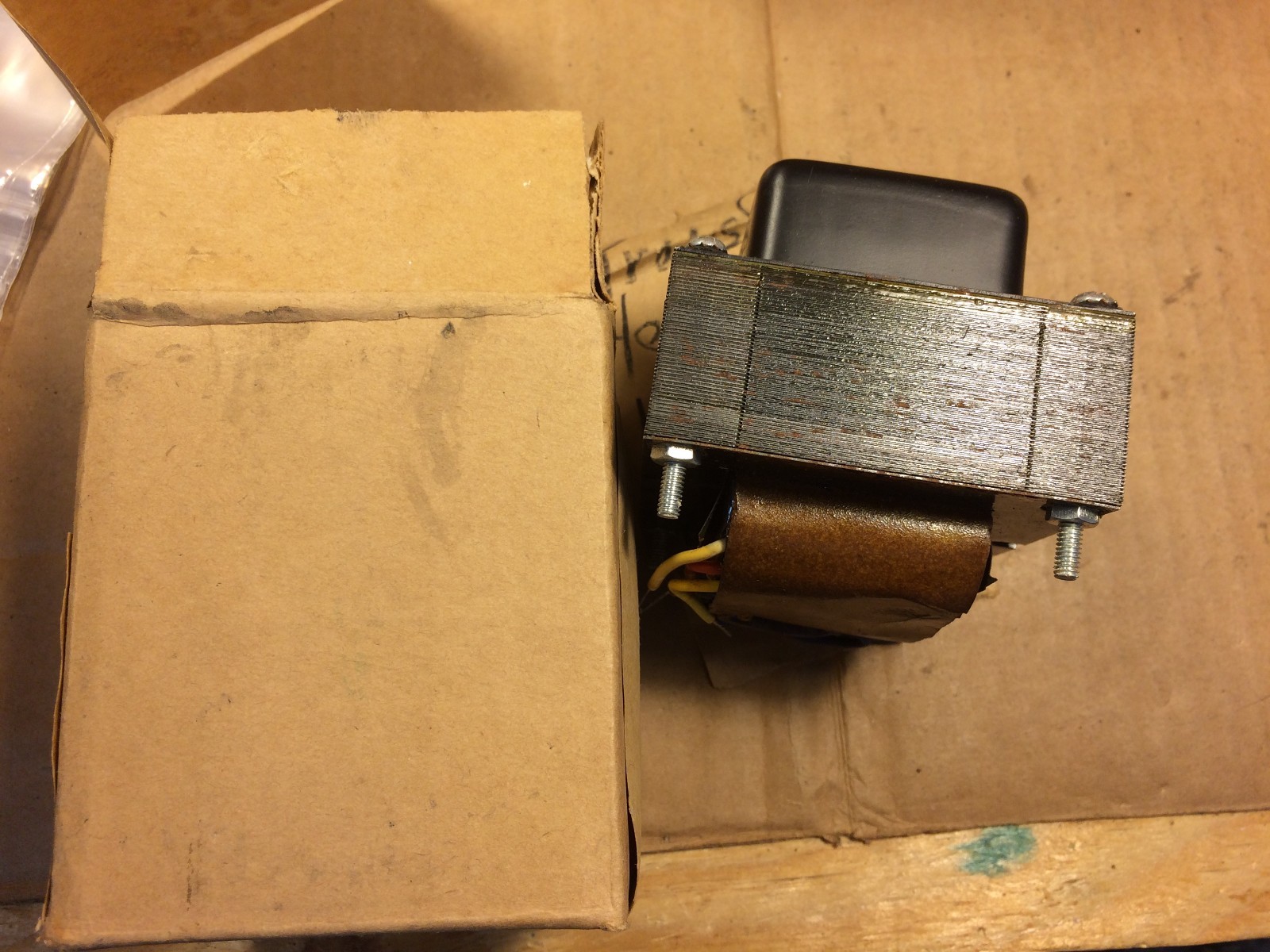 NOS NIB Vintage Heathkit 54-74 Plug-In Transformer Power w/ AC jack #1