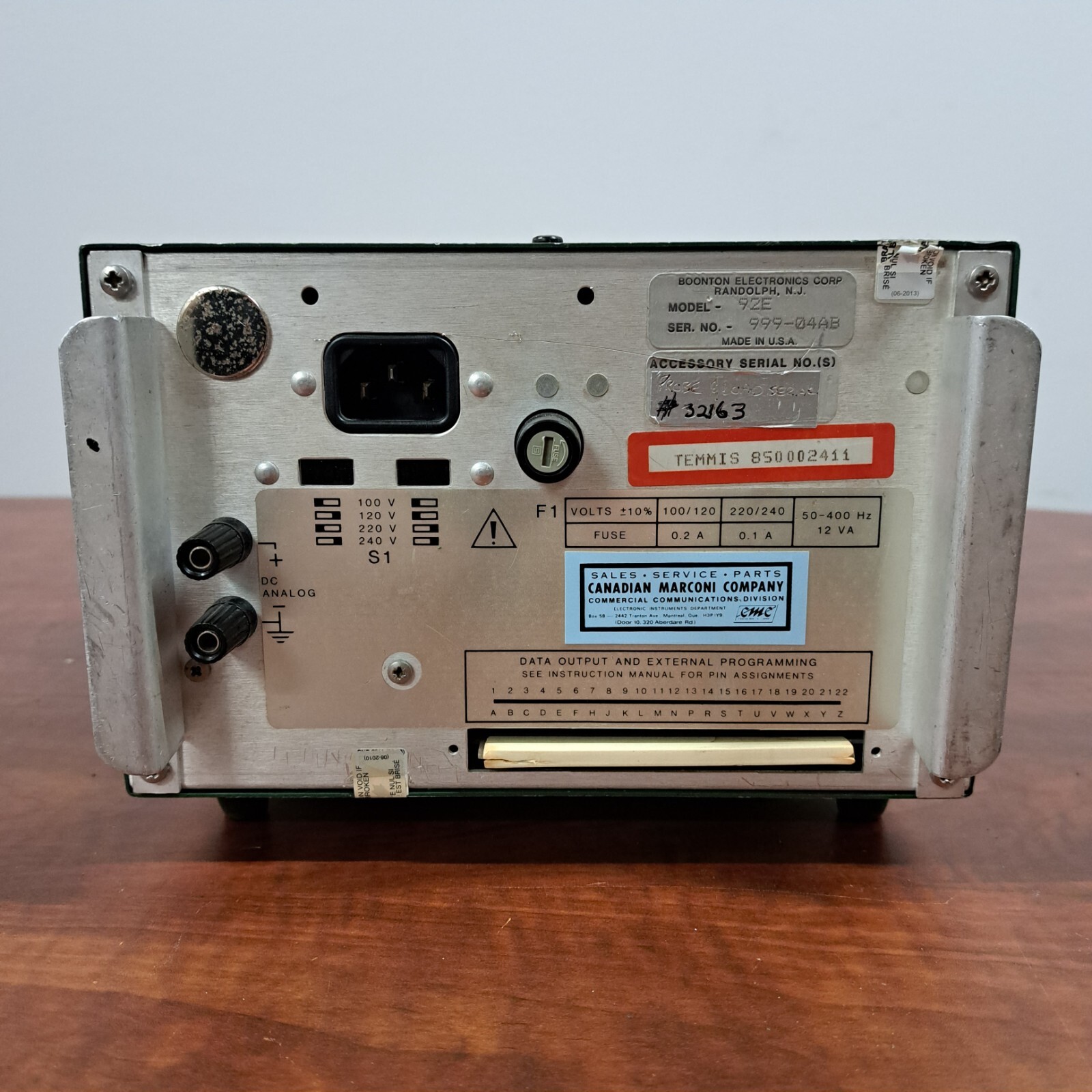 Boonton 92E RF Millivoltmeter