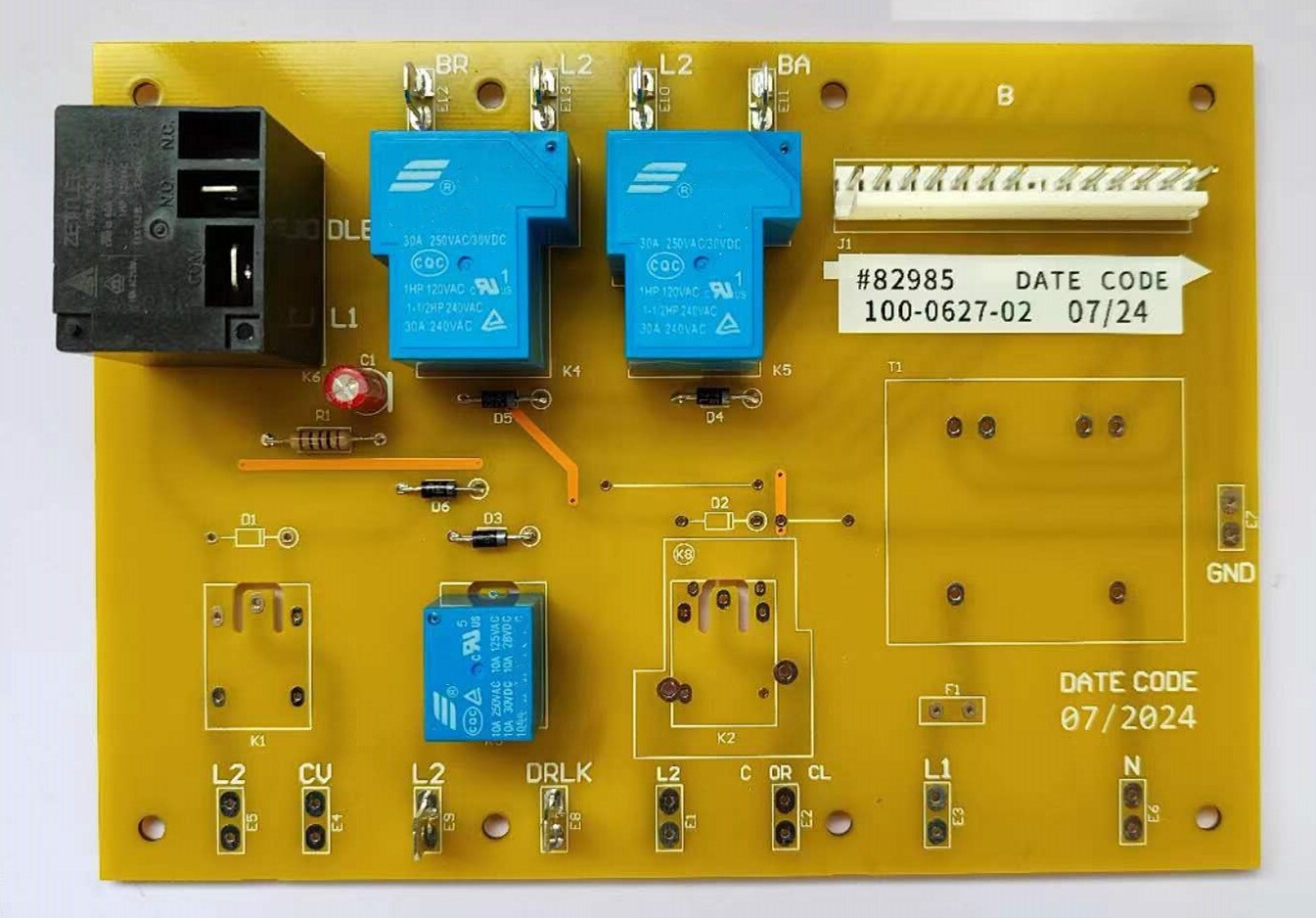 Samsung/Dacor Lower Oven Relay Board 82985 DE81-03742A 90 Day Replacement Warran