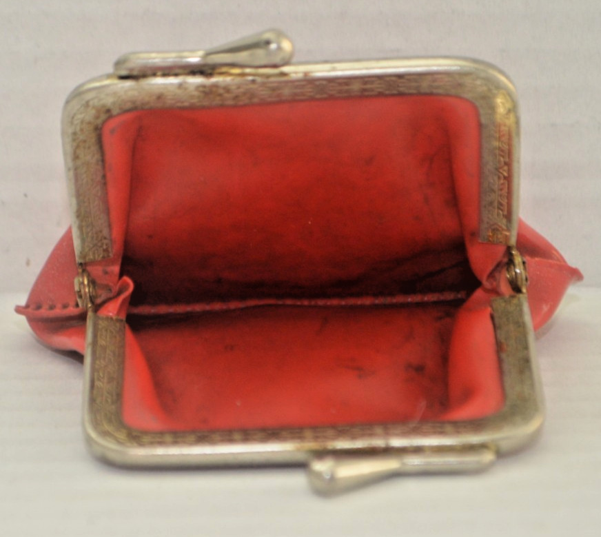 Vintage Blondie Red Change Purse