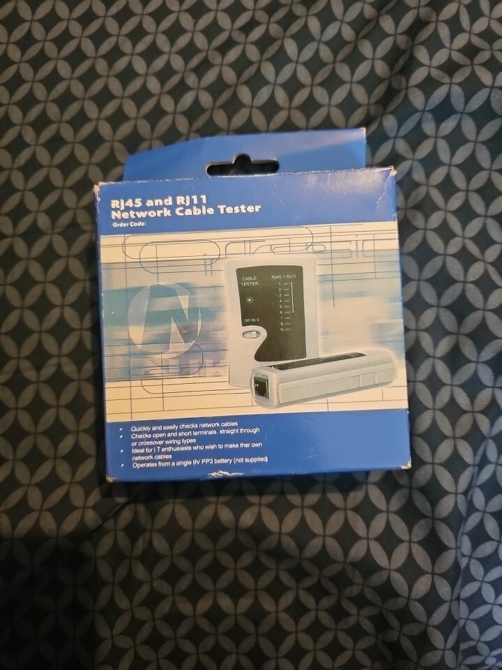 Solsop Network LAN Cable Tester Test RJ45 RJ-11