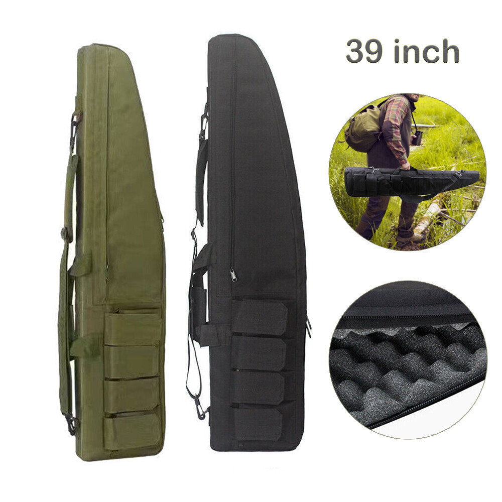 39"Tactical Backpack Carbine oxford 600D Bag Range w/Double Padded Carry Case