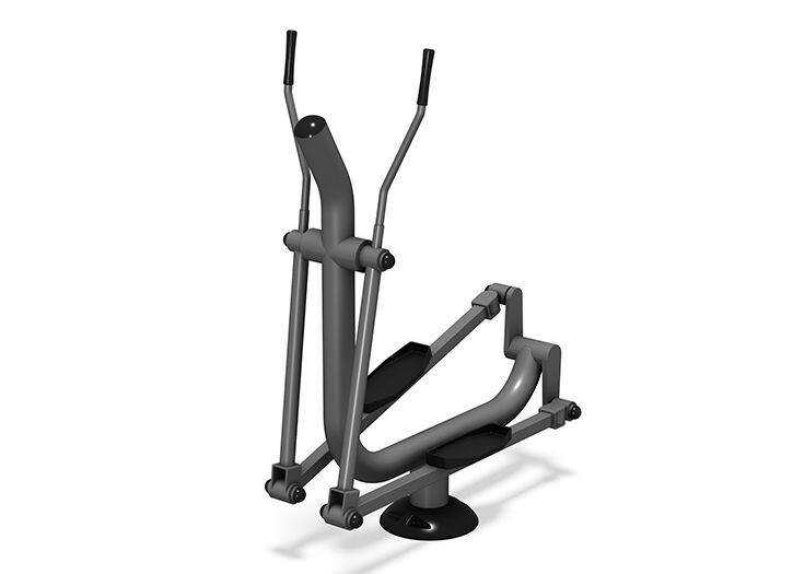 Playcore design park GTfit Outdoor Elliptical Fitness Center magnetic resistance