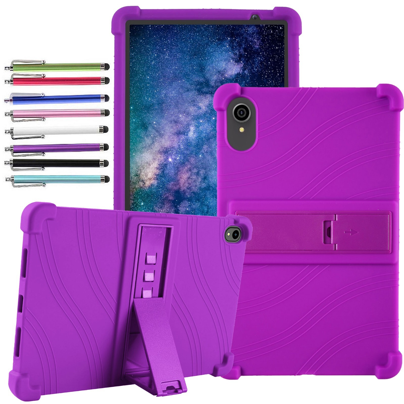 Silicone Case for 2025/2024 10 inch/ 10.1 inch Android 14 / 13 / 12 Tablet Cover