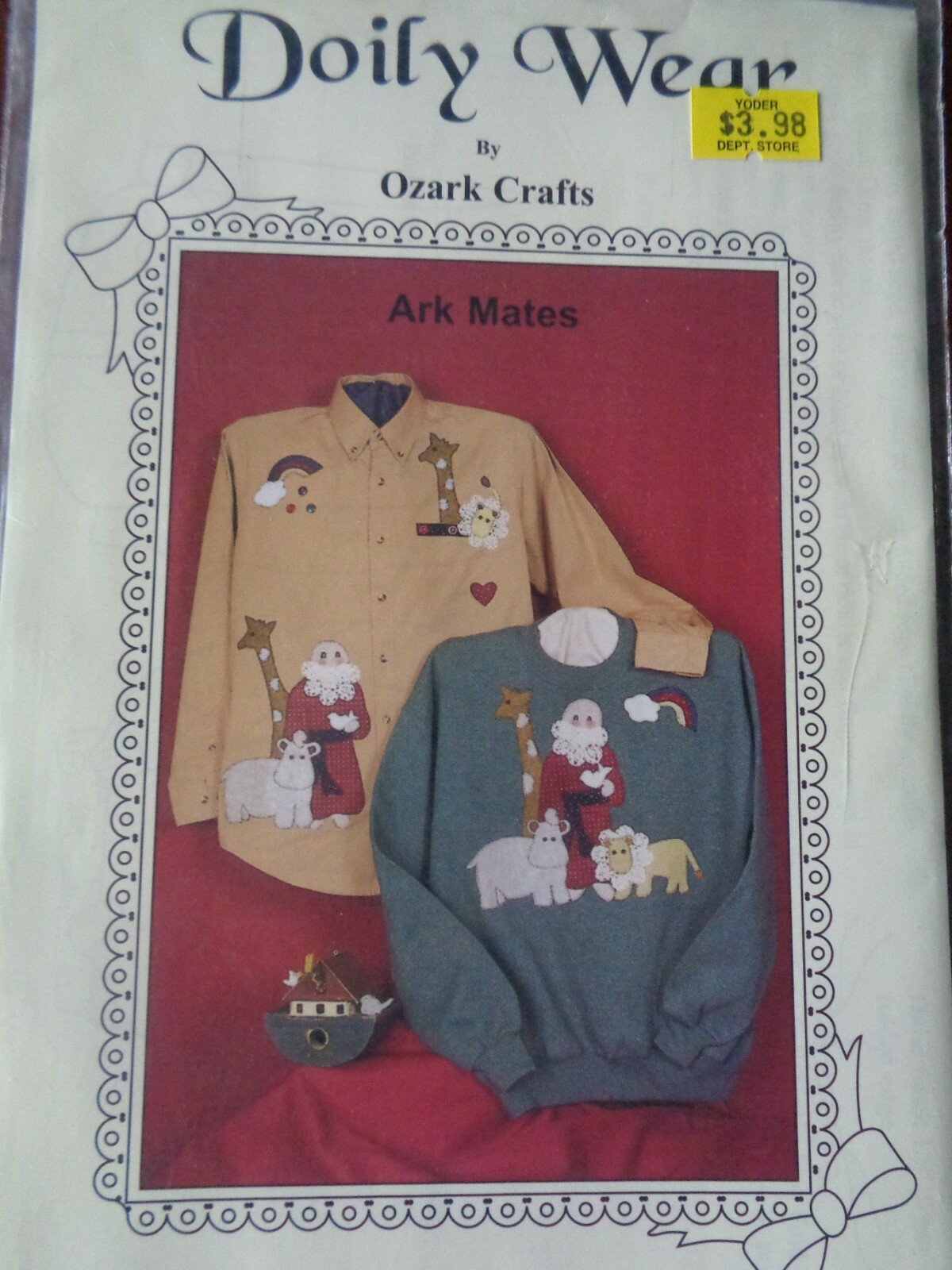 DOILY WEAR PATTERN ARK MATES BY OZARK CRAFTS #840