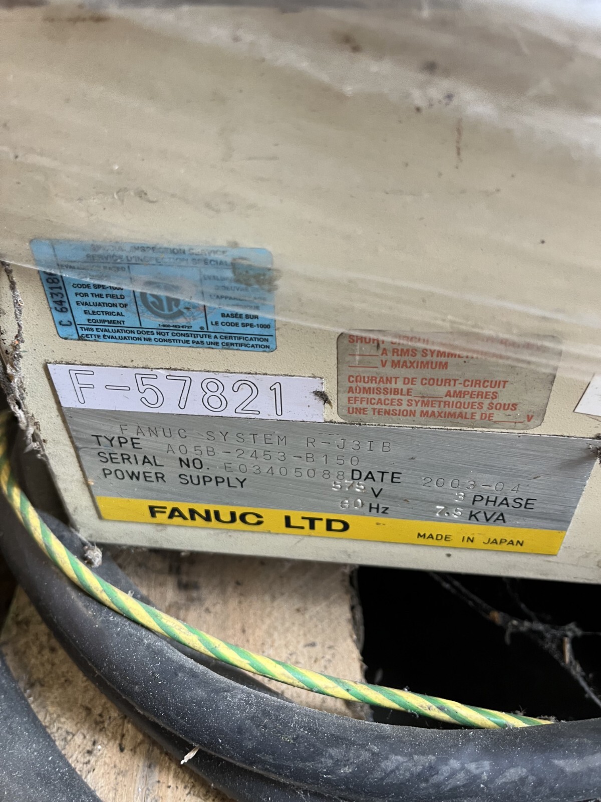 A058-2453-B150, FANUC ROBOT