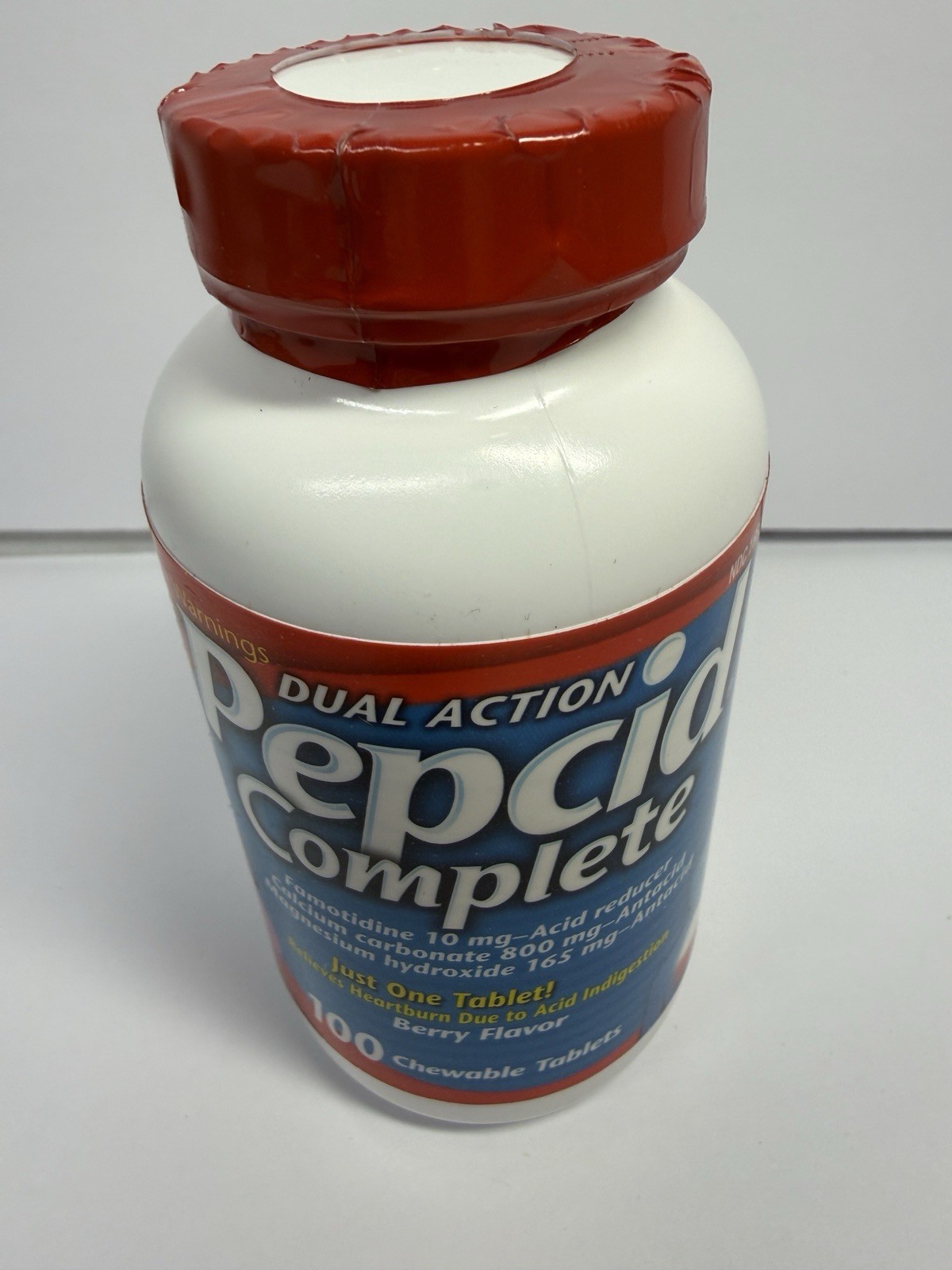 Pepcid Complete 10mg  Tablets 100 exp date. 11/26