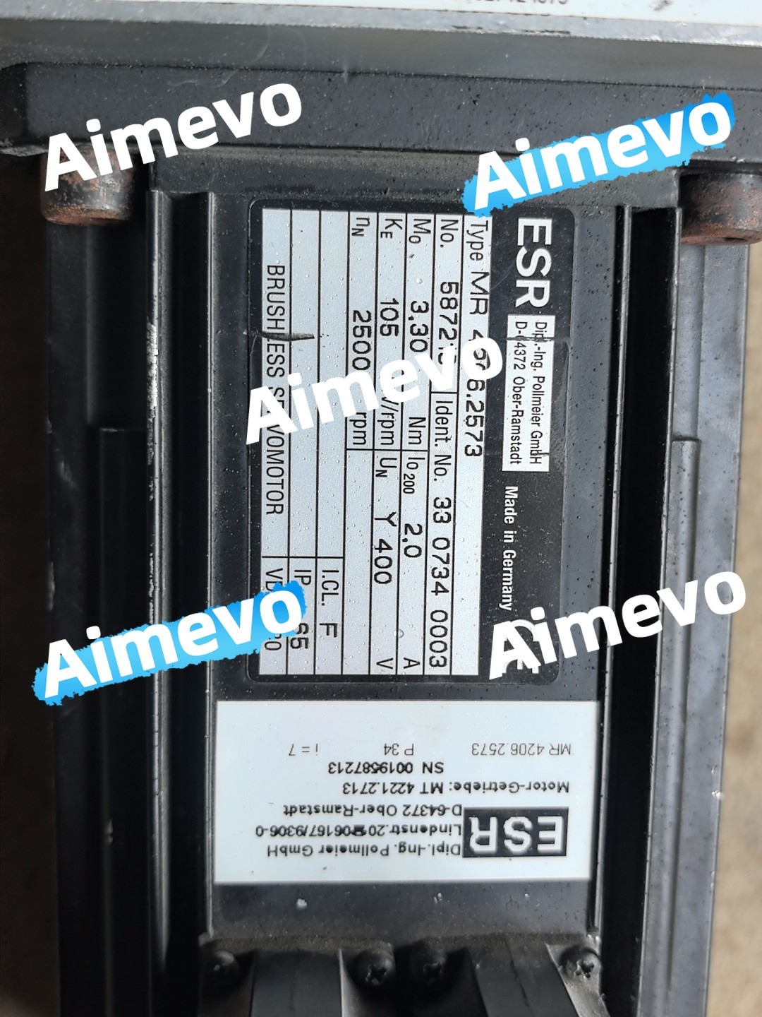 1PCS Used working MR 4206.2573 servo motor