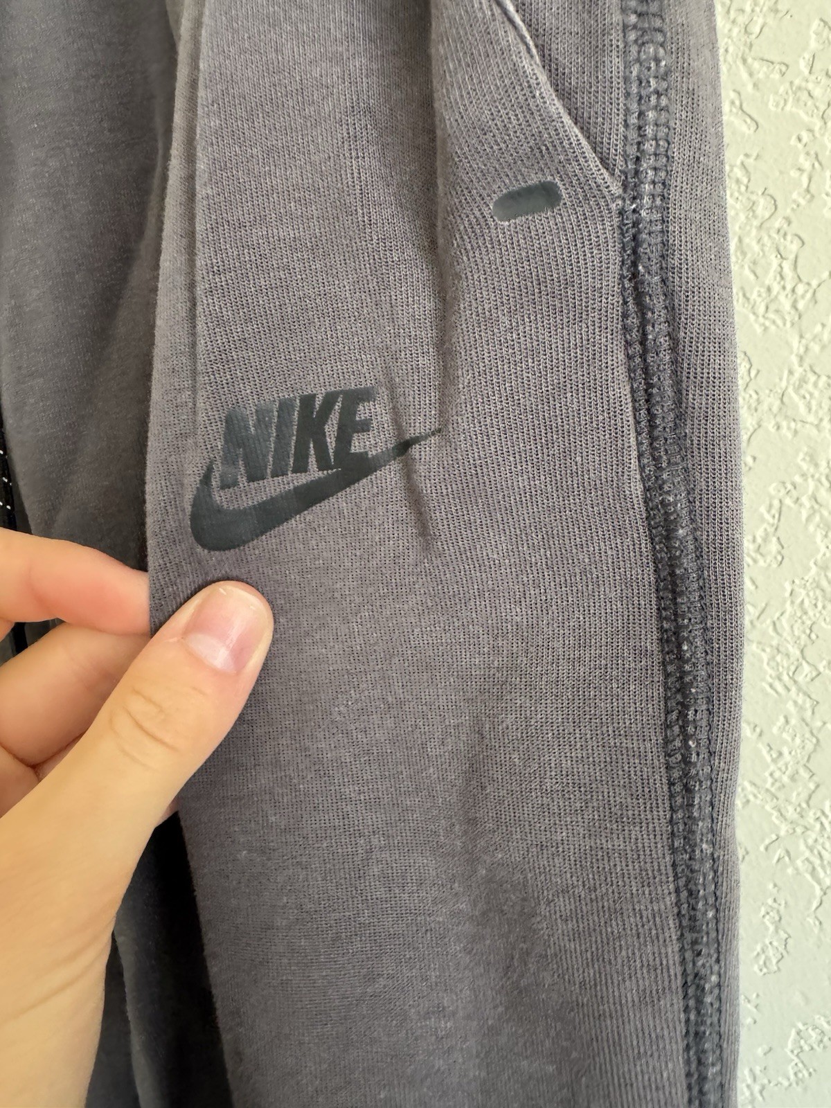 Nike Tech Dark Gray Pants Size Medium
