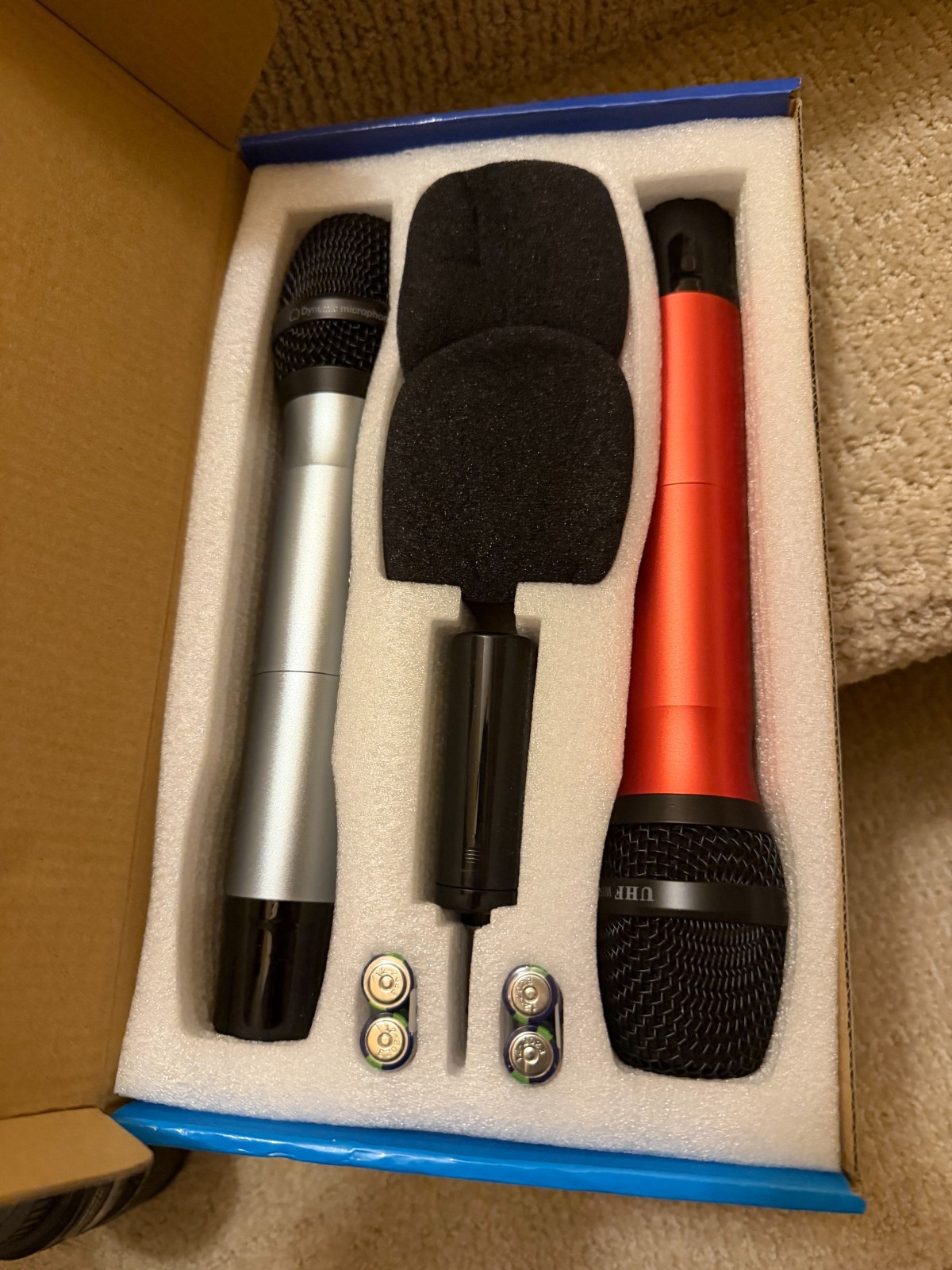 Mimidi Universal Wireless Microphone Set (2 Mics) MIC520 Brand New