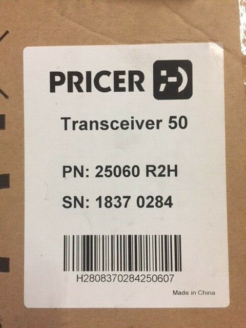 Pricer Transceiver 50 -  25060 R2H (NEW)