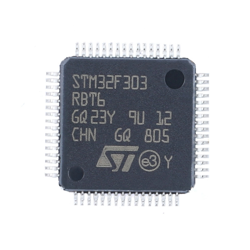 5PCS STM32F303RBT6 LQFP-64 ARM Cortex-M4 32-bit microcontroller-MCU