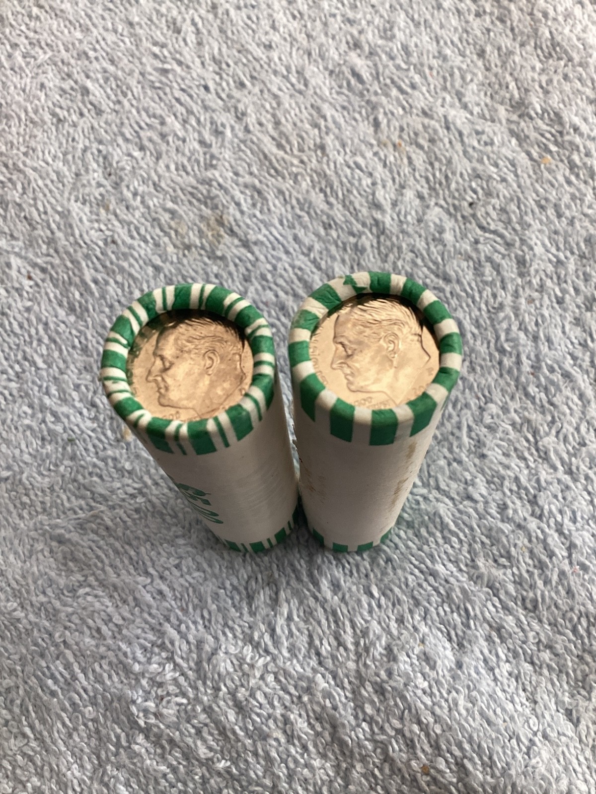 2009 D&P Roosevelt Dime Rolls OBW Rolls.  RARE, VERY LOW MINTAGE. HEADS/TAILS.