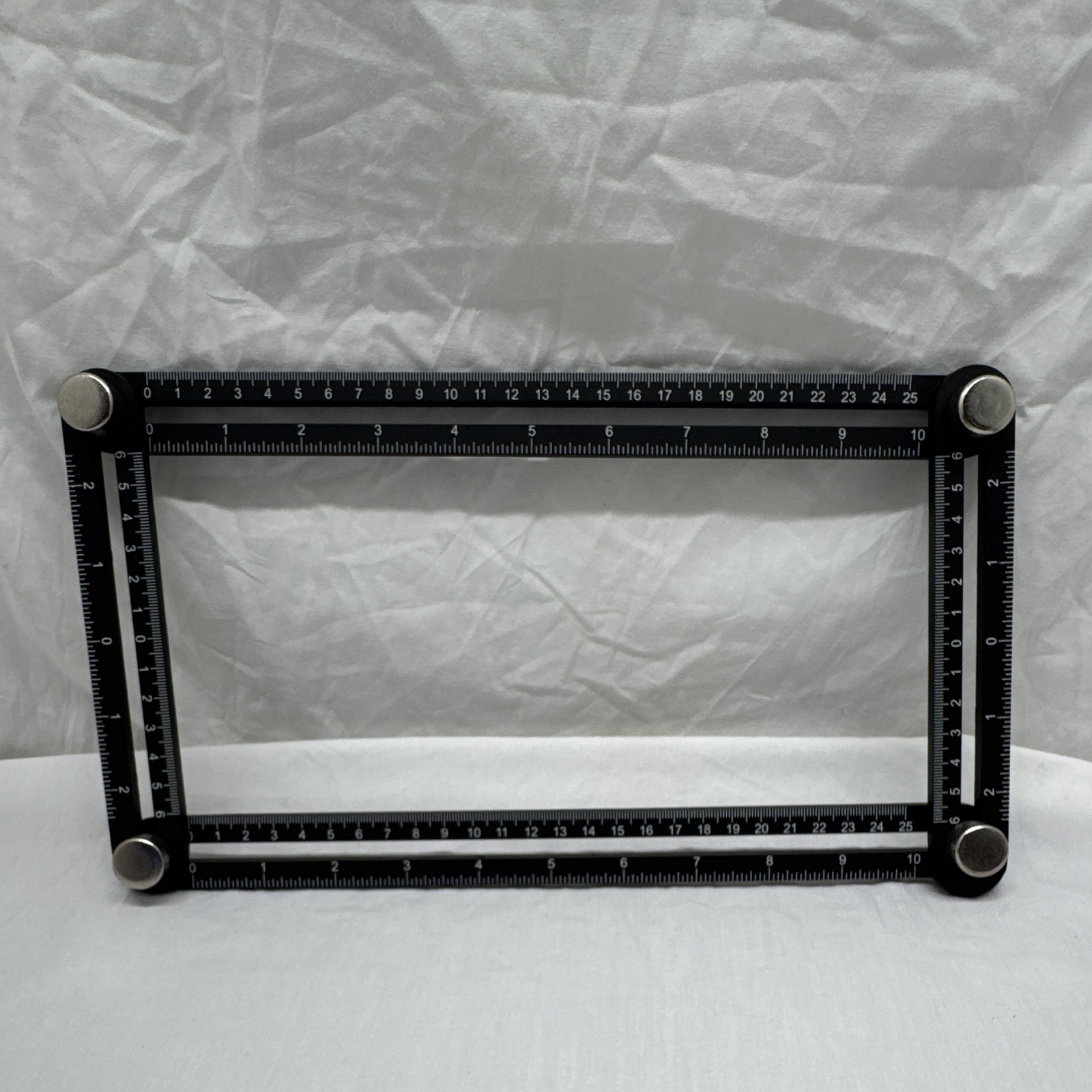 Adjustable Folding Multi-Angle Measuring Ruler w/ Built-in Level