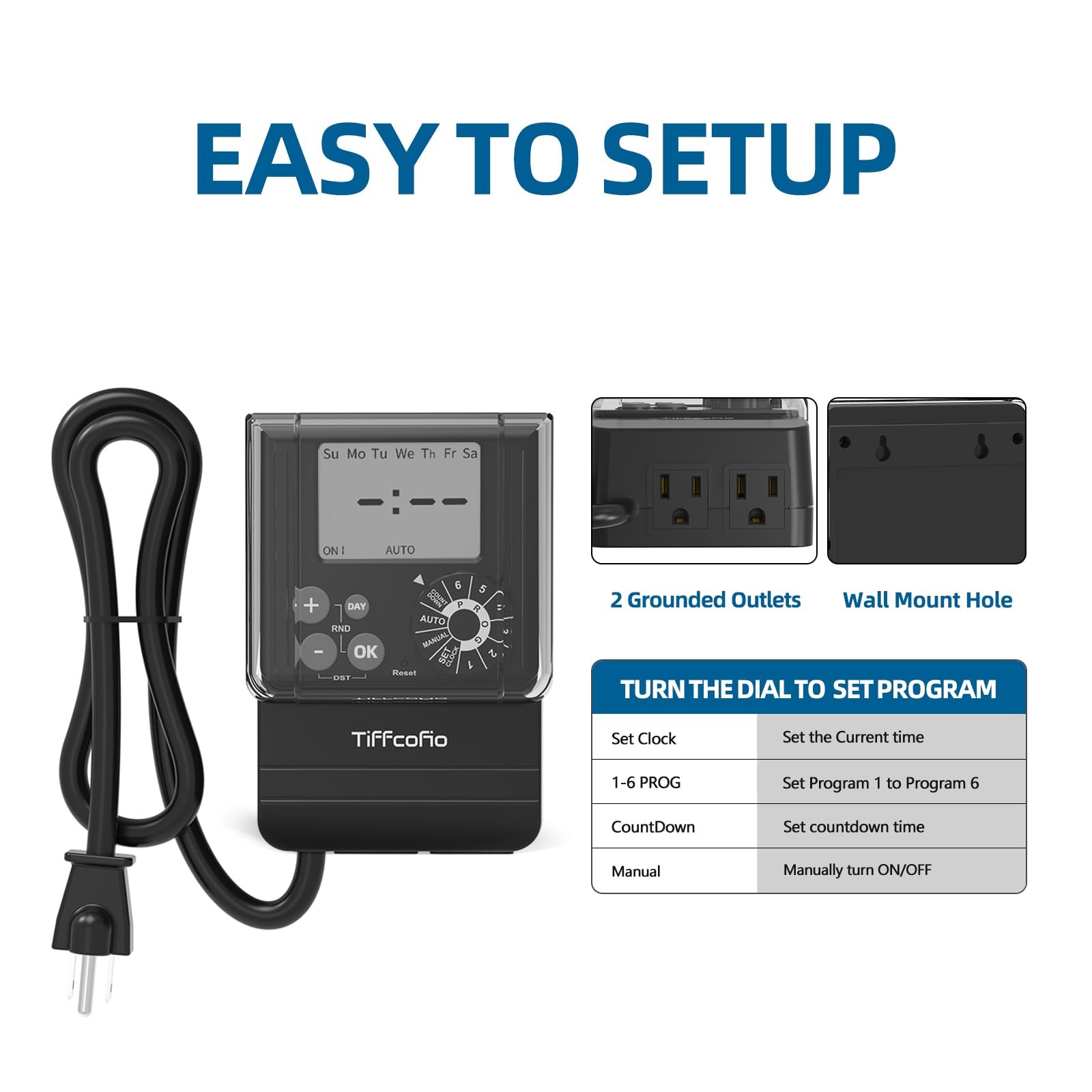 New Digital Outdoor Timer Waterproof, Dial Programmable Method, Outdoor Pool ...