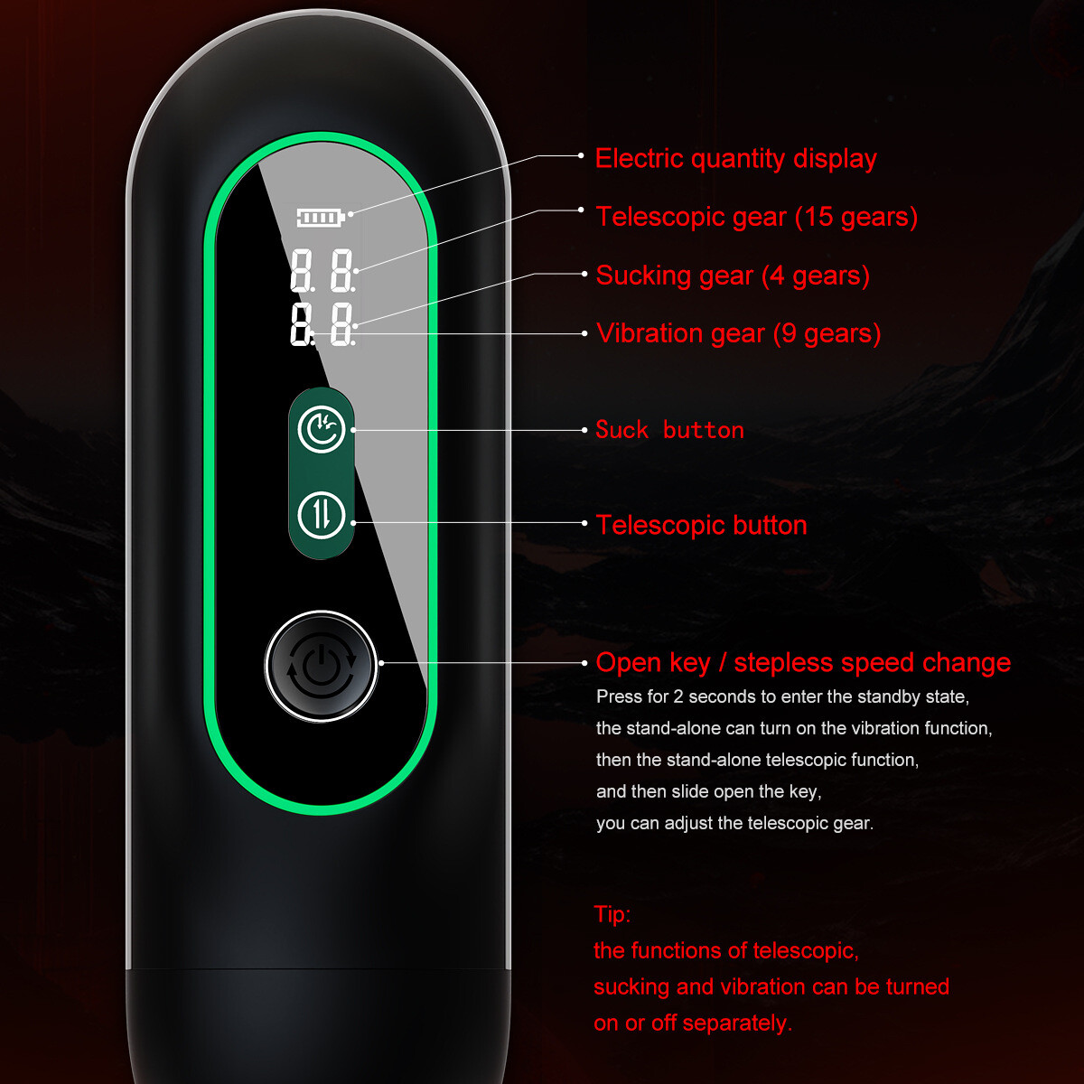 Automatic For Male Masturbator Thrusting Vibrating Heating Stroker Cup Lubricant