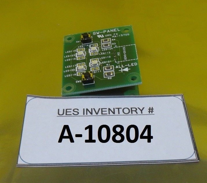 TEL Tokyo Electron MA-15705 LED Panel Board PCB SW-PANEL Used Working