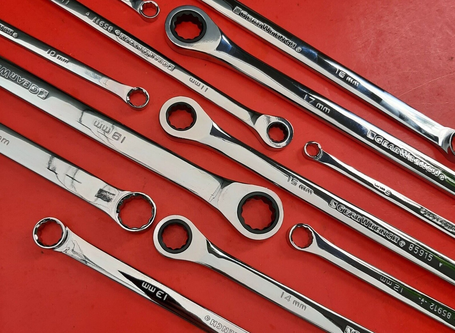 Choice! Gearwrench XL Gearbox 72 Tooth Long Ratcheting Double Box Metric Wrench