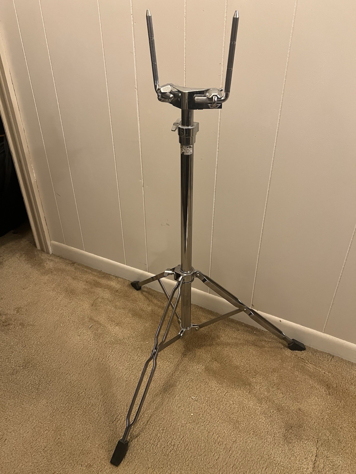 Vintage Tama TITAN  Double Tom Heavy Duty Double Braced Stand Made In Japan