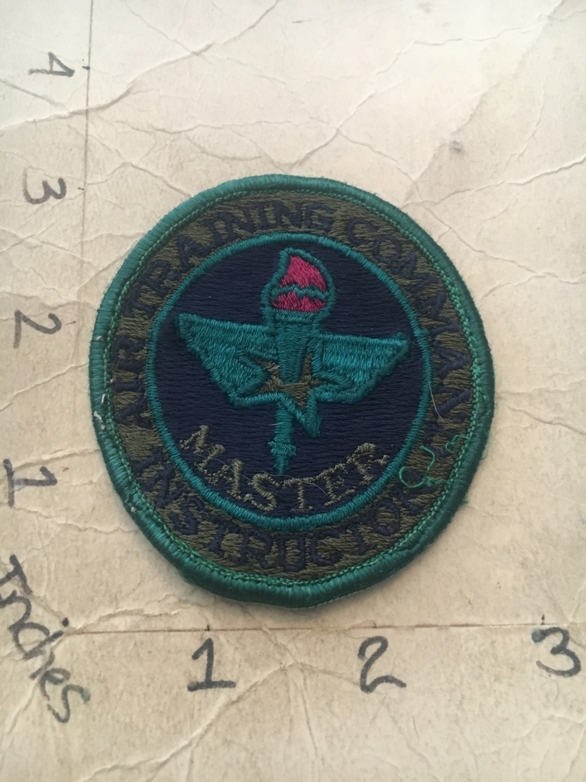 USAF Air Training Command Master Instructor Squadron subdued patch 6/3/25