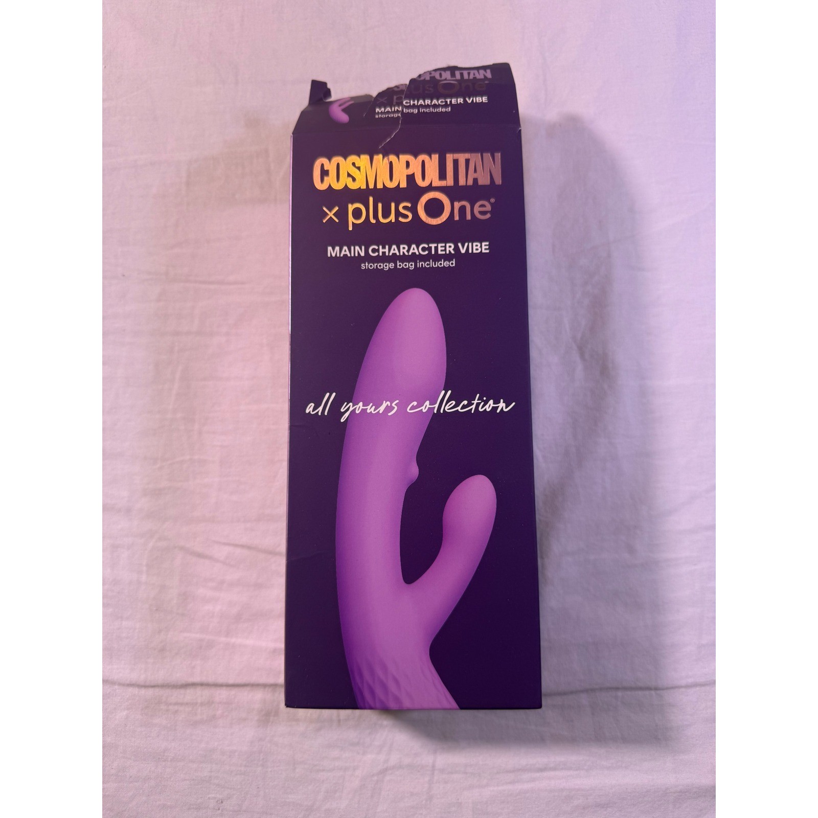 Cosmopolitan x plusOne Main Character Vibe Women Purple NOB Dual Stimulation