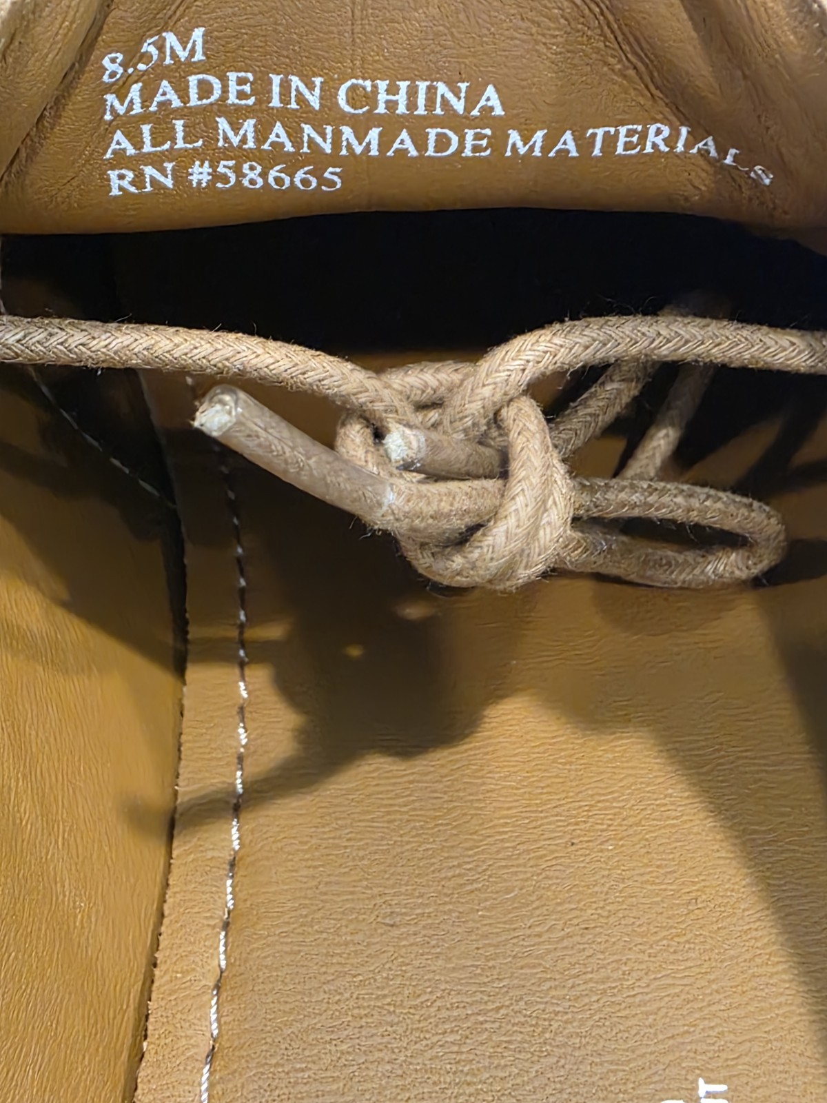 Abound Cap Toe Samson (Tan Golden ) Derby Shoe Sz 8.5M Runs Slightly Big