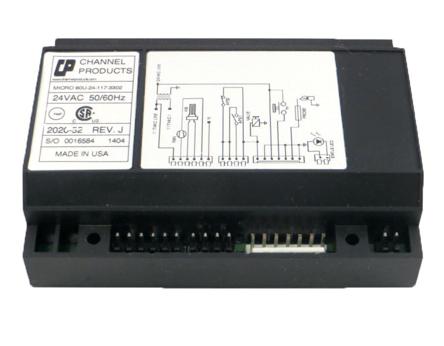 Channel Products MICRO 60U-24-117-3302 24V Circuit Board 2020-52 Rev. K TP-851