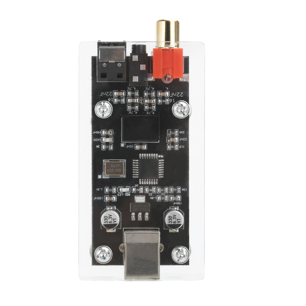 SPDIF to Fiber Coaxial Original Code Conversion Output Audio Decoder Sound Card